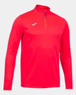 COMBI RUNNING felpa – corallo fluo