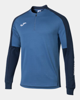 ECO-CHAMPIONSHIP felpa mezza zip – blu chiaro/blu