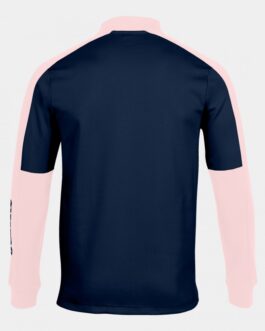 ECO-CHAMPIONSHIP felpa mezza zip – blu/rosa