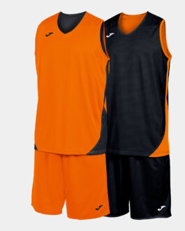 SET KANSAS reversibile unisex – arancione/nero-nero/arancione