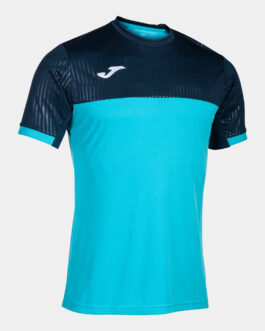 MONTREAL maglia – turchese fluo/blu