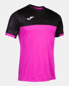 MONTREAL maglia – rosa fluo/nero