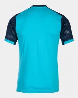 MONTREAL maglia – turchese fluo/blu