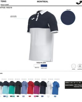 MONTREAL polo – azzurro