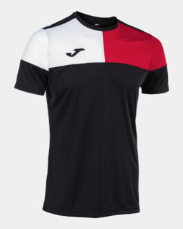 CREW V maglia – nero/rosso