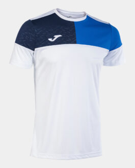 CREW V maglia – bianco/azzurro