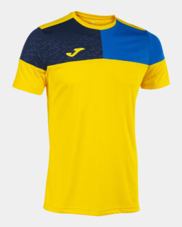 CREW V maglia – giallo/azzurro