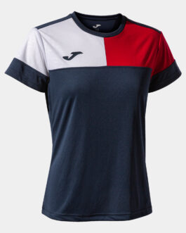 CREW V maglia – blu/rosso