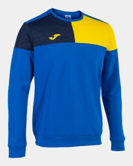 CREW V felpa – azzurro/giallo/blu