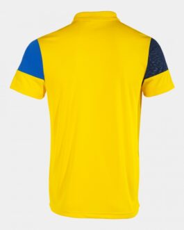 CREW V polo – giallo/azzurro/blu