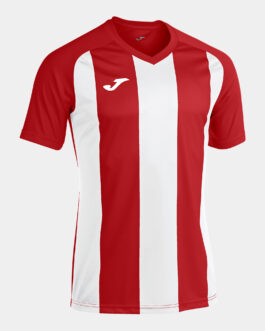 MAGLIA PISA II manica corta – rosso/bianco