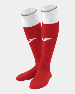 CALCIO 24 calzini – rosso/bianco