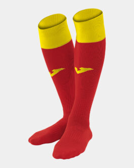 CALCIO 24 calzini – rosso/giallo