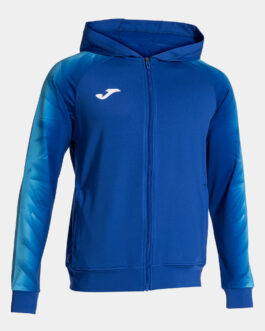 ELITE XI felpa con cappuccio – azzurro/bianco