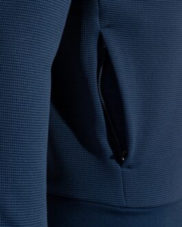 TOLEDO giacca con cappuccio – blu/turchese fluo