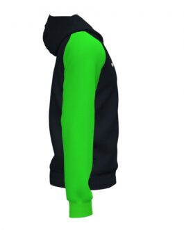 ACADEMY IV giacca con cappuccio – nero/verde fluo