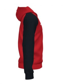 ACADEMY IV giacca con cappuccio – rosso/nero