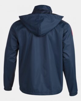 TRIVOR impermeabile – blu/rosso