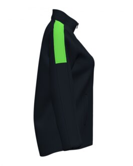 TRIVOR impermeabile – nero/verde fluo