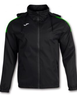 TRIVOR impermeabile – nero/verde fluo