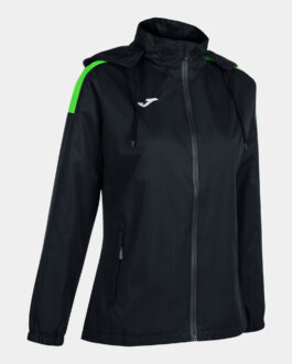 TRIVOR impermeabile – nero/verde fluo