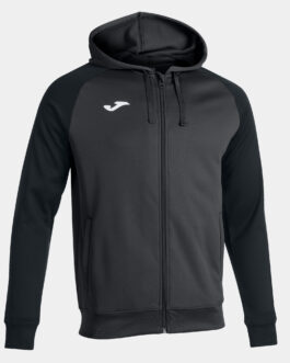 ACADEMY IV giacca con cappuccio – antracite/nero