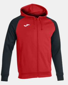 ACADEMY IV giacca con cappuccio – rosso/nero