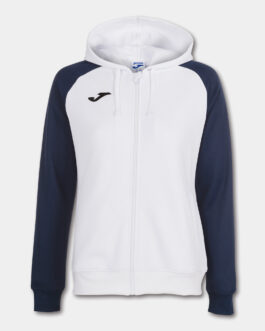 ACADEMY IV giacca con cappuccio – bianco/blu