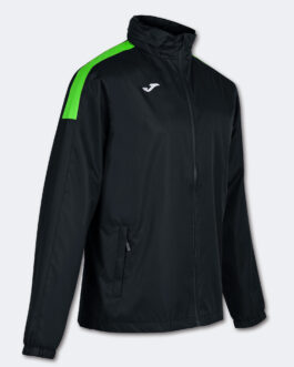 TRIVOR impermeabile – nero/verde fluo