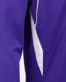 CHAMPIONSHIP VII felpa mezza zip – viola/bianco