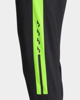 OLIMPIADA pantaloni – nero/verde fluo