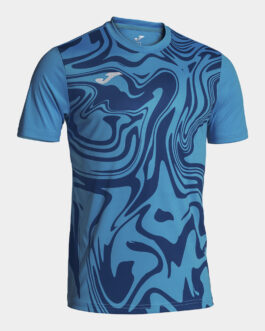 LION II maglia – turchese/blu