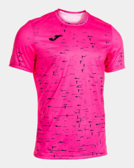 MAGLIA PROTEAM II – rosa fluo/nero