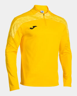 CHAMPIONSHIP VIII felpa con mezza zip – giallo