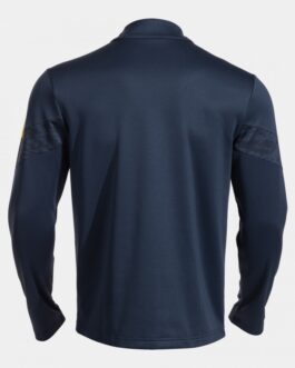 CHAMPIONSHIP VIII felpa con mezza zip – blu/giallo