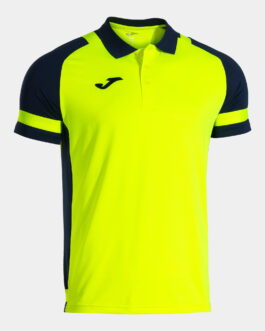LIDER polo – giallo fluo/blu
