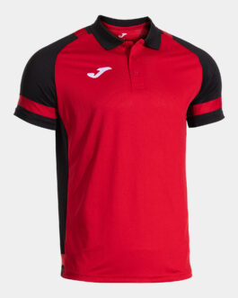 LIDER polo – rosso/nero