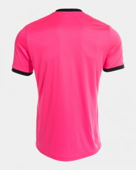 RESPECT III maglia – rosa fluo/nero
