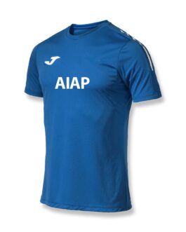 Maglia azzurra OLIMPIADA con personalizzazione AIAP