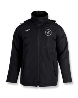 Giubbotto nero ANORAK TRIVOR con personalizzazione AIAP
