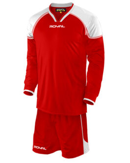 COMPLETO MICENE M/L – rosso/bianco
