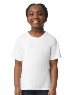 Light Cotton maglia bambino girocollo manica corta – colore WHITE