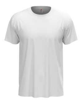 Classic-T unisex maglia girocollo manica corta – colore WHITE